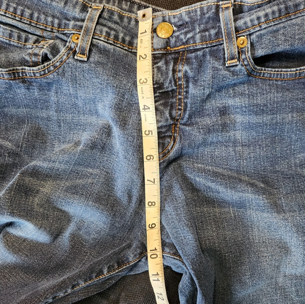 Levi's Signature Jeans Women's Blue Mid-Rise Bootcut Denim 33"Wx31" Inseam - Picture 4 of 5